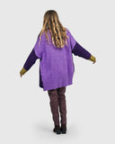 Alembika Cardigan, Oversized, Violet M & L/XL