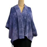 Teri Jo Summer Kimono Vest, Taylor Essence, Lilac, Fits M-XL