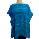 Teri Jo Summer Tunic, Turquoise, L