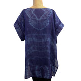 Teri Jo Summer Tunic, Amethyst/Sky, M