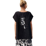 Mara Gibbucci Pullover, Black/White M, L & XL