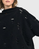 Alembika Pullover, Urban Spellbound, Rifts. Black S, M & L