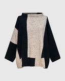 Alembika Sweater, Urban Frontier, Bars. Tan/Black S/M & L/XL