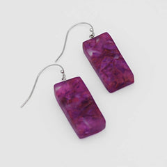 Sylca Designs Earrings, Vega, Purple