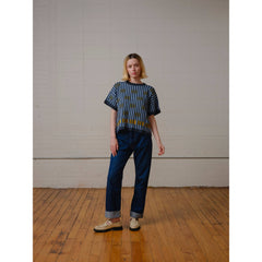 The Endery Tee, Bauhaus, Lazurite, Slate/Green/Marigold/Black