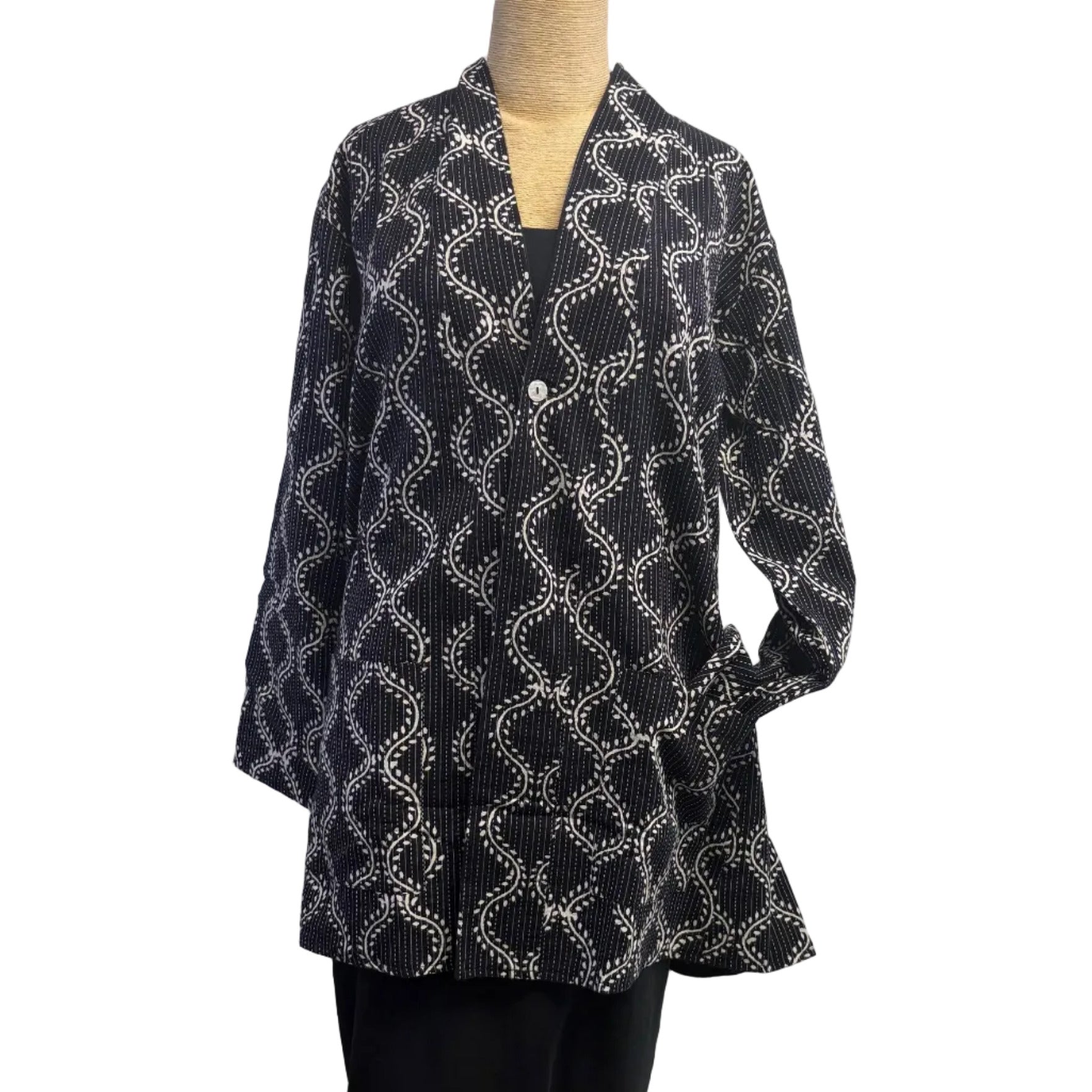 Yaza Jacket, Neha, Reversible, Shibori/Curves M