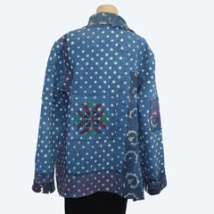 Holly Badgley Jacket, Kantha, Indigo, S/M