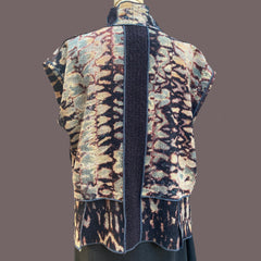 Judith Bird Vest, Short, Beach Edge II, M