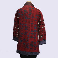 Maggy Pavlou Jacket, Red/Plum, XS