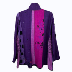 Maggy Pavlou Jacket, Purple/Pink/Lavender, XL