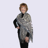 Muffy Young Shawl, New Wave, North Coast Colors