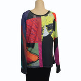 Andrea Geer Pullover, Raglan, Brights, #5, S