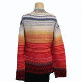 IVKO Cardigan, Stripe, Ornament Pattern XL/XXL