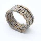 Jianhui London Bracelet, Snake, Grey/Gold