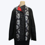 Moonglow Designs Jacket, Red/Black - Black/Silver, S