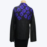 Moonglow Designs Jacket, Purple/Black - Turquoise/Black, S