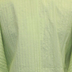 M Square Shirt, Circular Pintuck, Light Green L
