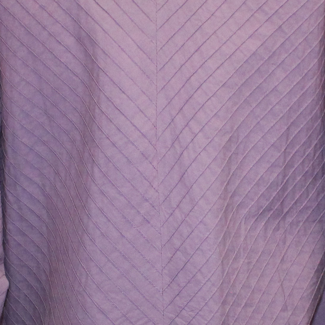 M Square Shirt, Mandarin Swing Pintuck, Lavender XL
