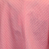 M Square Shirt, Mandarin Swing Pintuck, Pink L