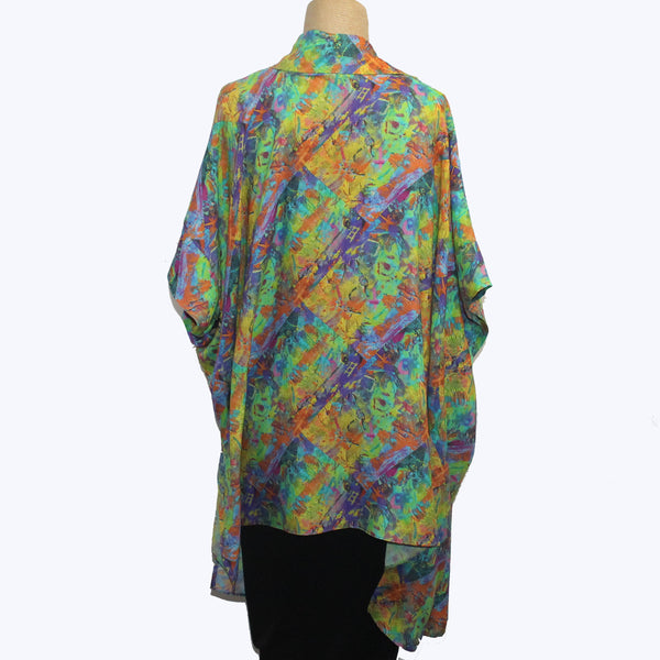 Teri Jo Summer Kimono Vest, Summerland, L/XL